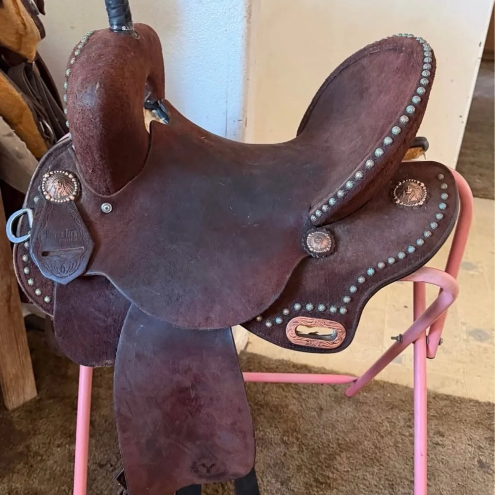 Circle Y barrel Saddle -